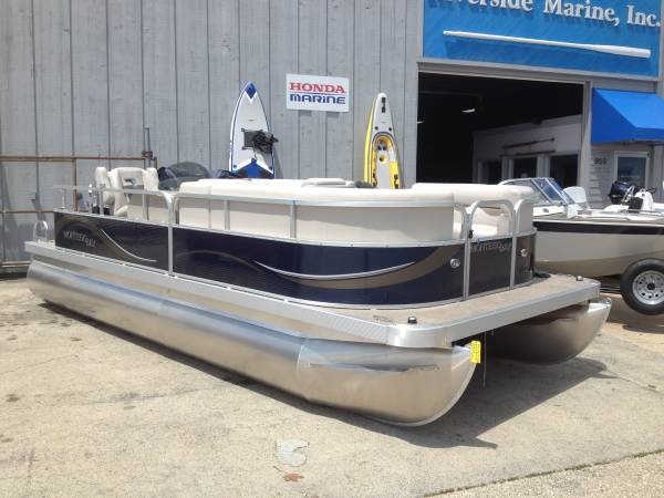 Pontoon Boat 2014 Montego Bay 2085 Deluxe Crusie w50 Stroke