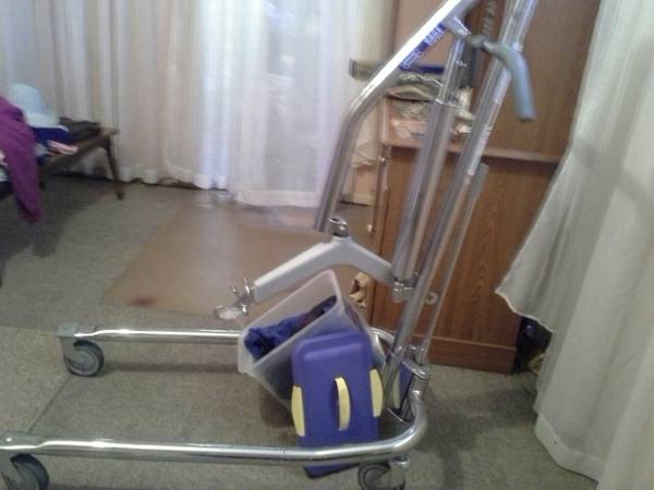 Portable Rolling Patient Lift Like New Barely Used Best Offer