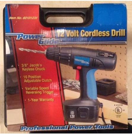 Power Glide 18v cordless drill     (danny271)