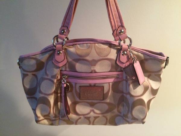 Pretty Pink Coach Purse