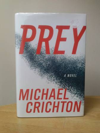 Prey by Michael Crichton 2002 hardcover