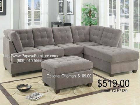Price Reduction comfy three Piece Sectional Couch (bfhdf)