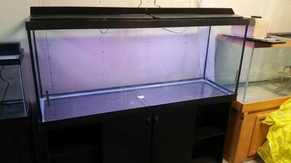 PRICED2SELL 120 Gallon Aquarium Terrarium w Matching Stand amp Canister (Aurora)
