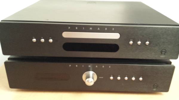 Primare I21 Integrated Amp and CD21 CD Player
