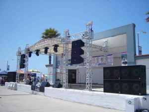 PRO SOUND amp STAGE LIGHTING  ENGINEER WITH EQUIPMENT