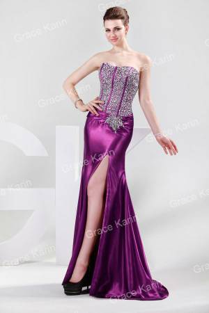 Prom dress or formal dress (purple) Size 10 or 16