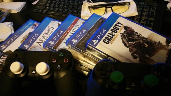 Ps4, games, controllers, and mods