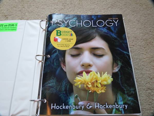 Psychology (Looseleaf) Sixth Edition Edition