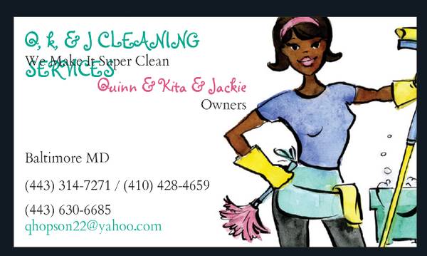 Q, K, amp J Cleaning Services Starting As Low as 50 (MD)