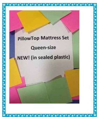 QUEEN MATTRESS SET  BRAND NEW