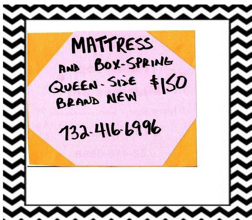 Queen Mattress set...New, New, New PillowTop style.