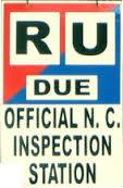 R U DUE 25 NC INSPECTIONS Today (3017 Trawick Rd. Suite B)