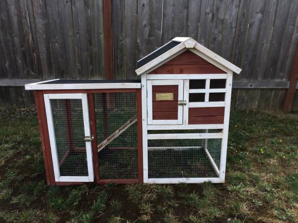 Rabbit Hutch Chicken Coop 75