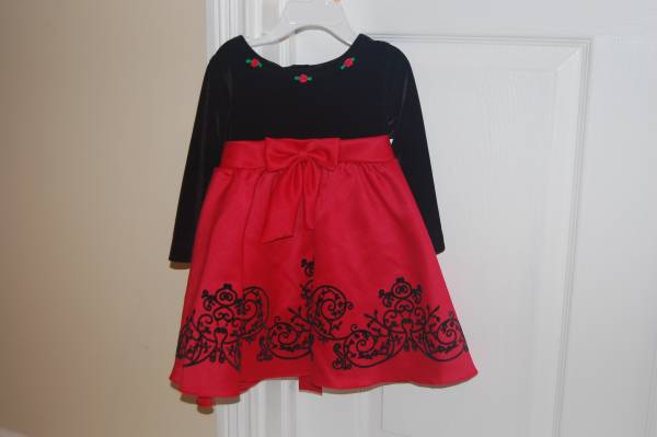 Rare Editions Girls Red Dress