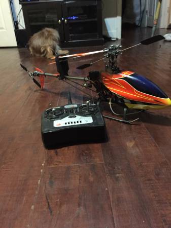 Rc helicopter hk 450gt trex clone brushless traxxas qr