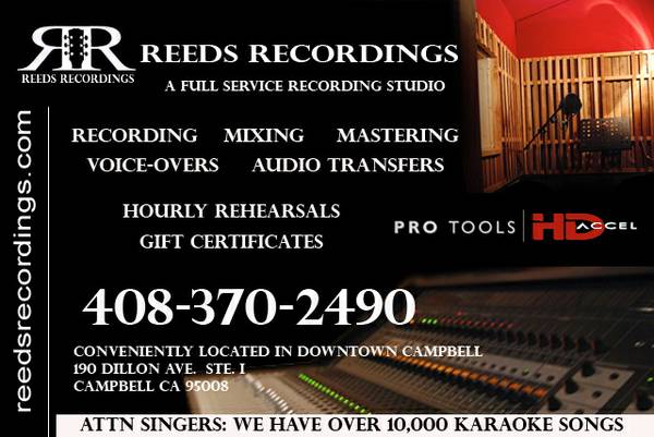 Recording Studio    Reeds Recordings (campbell)