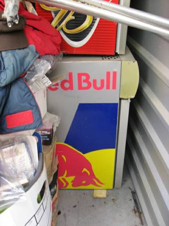 RED BULL REFRIGERATOR STAINLESS STEEL COUNTER TOP MODEL