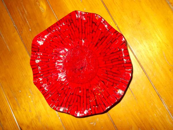 Red Decorative Bowl