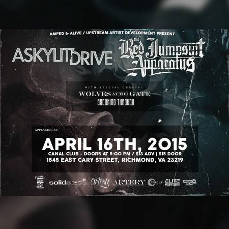 Red Jumpsuit ApparatusA Skylit Drive  The Canal Club 416 (Richmond)