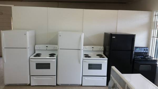 Refrigerators and stoves