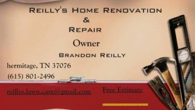 reillys demo and home remodel (hermitage tn)
