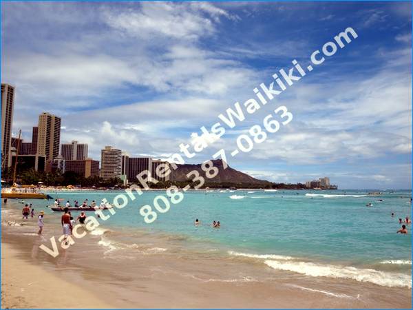 Relaxing Waikiki Condo. Near Beach, Shops and Restaurants. Lanai. (Waikik, Honolulu, Hawaii)