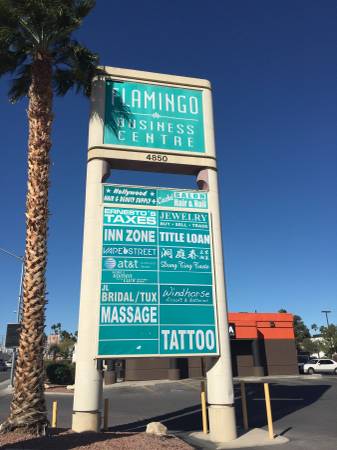 Retail space available for LEASE 2,350 monthly rent (Flamingo Rd amp Decatur Blvd)