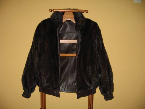 Reversible MINK amp Leather Jacket (12 pictures)