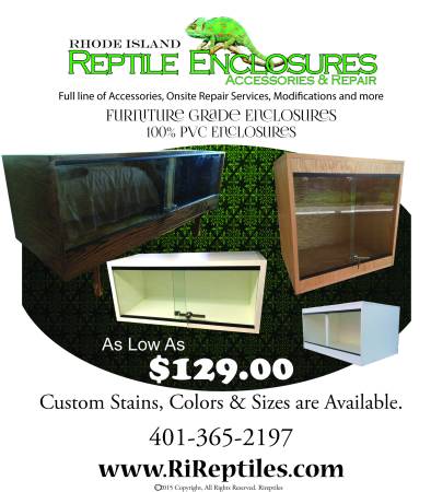 Rhode Island Reptile Enclosures amp Accessories (North East)