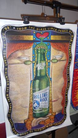 Rolling Rock posters