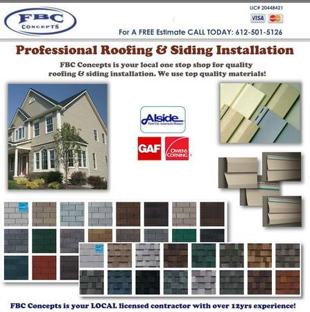 ROOFING SPECIAL...235SQ (North Metro, South Metro, Twin Citie)