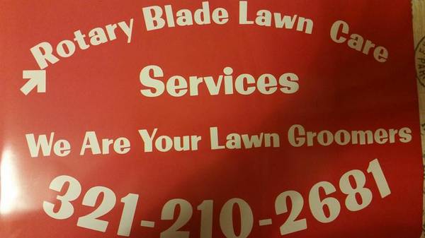 Rotary Blade Lawn Care Services Starts at 25.00 ((Orlando all Surrounding Areas))