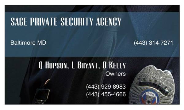 Sage Private Security Agency (MD)