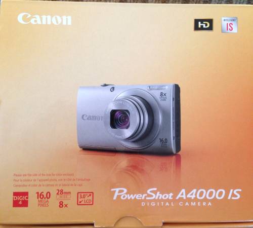 SALE Canon Camera 16 Mega Pixels Blue