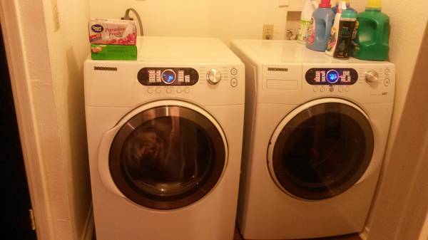 Samsung front load washer and dryer