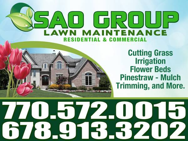 SAO GROUP Recidential amp commercial lawn service (buford)