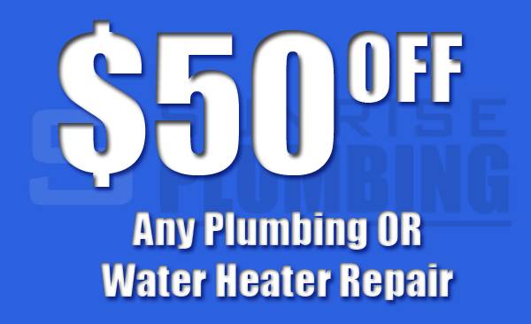 Save 50.00 on any plumbing repair