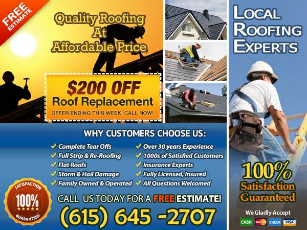 Save Money Need a NEW Roof...Call For FREE Quote (Waverly)