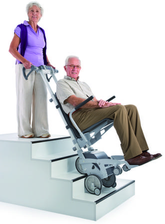 Scalamobil elderly stair transport