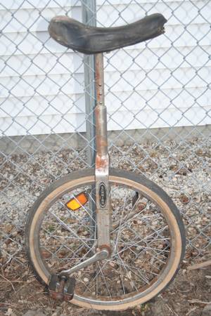 Schwinn Unicycle for parts repair or decoration