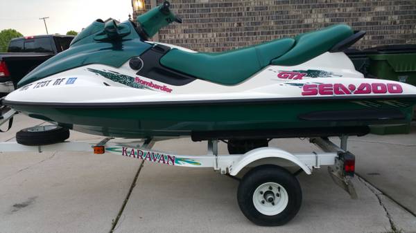 SEADOO  GTX 3 PASS w REVERSE LOW HRS LOOKS AND RUNS GREAT W TRAILER