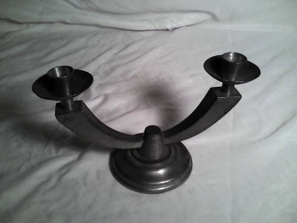 Selangor Pewter Candle holder used for display only