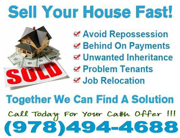 Sell Your House Fast No Fees No Hassles (Any Shape, Any Place, Quick Close)