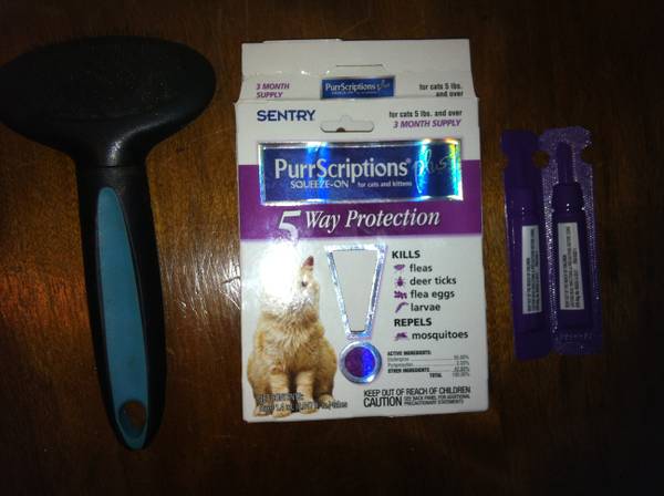 Sentry Pro Purrscriptions Plus Flea amp Tick Squeeze