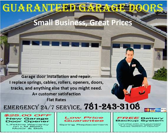 Service,Maintenance,Repair,Garage Doors