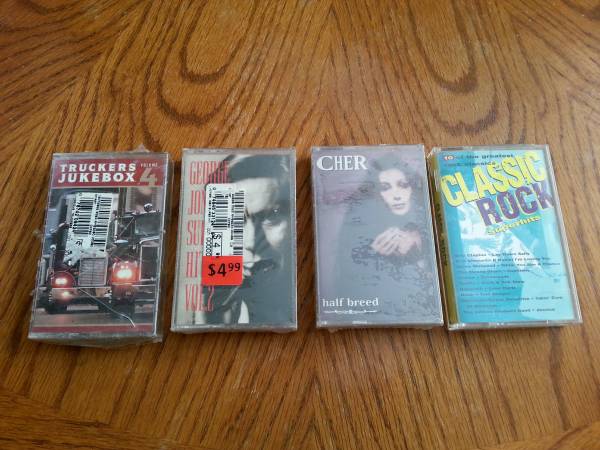 Set of 4 Cassette Tapes