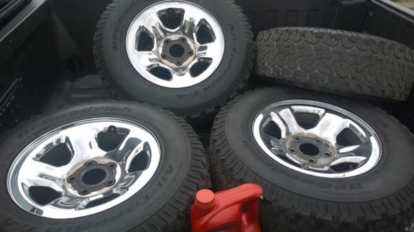 Set of 4 Dodge Ram 1500 Tires amp Rims
