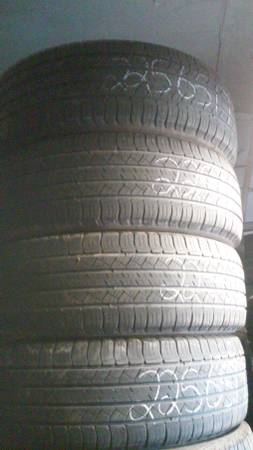 set of Michelin 2256517 tires good tread