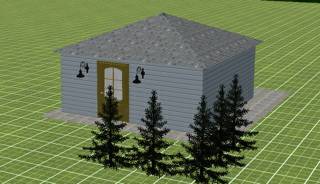 Shed built on site (Maltbysnohomish)