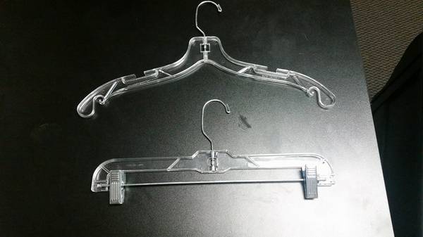 Shirtpant hangers (adult, commercial quality)